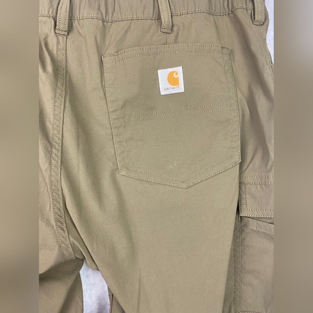 Carhartt Cargo Pants Womens Plus Size 16 Cropped Bermuda Straight fit - Picture 6 of 11